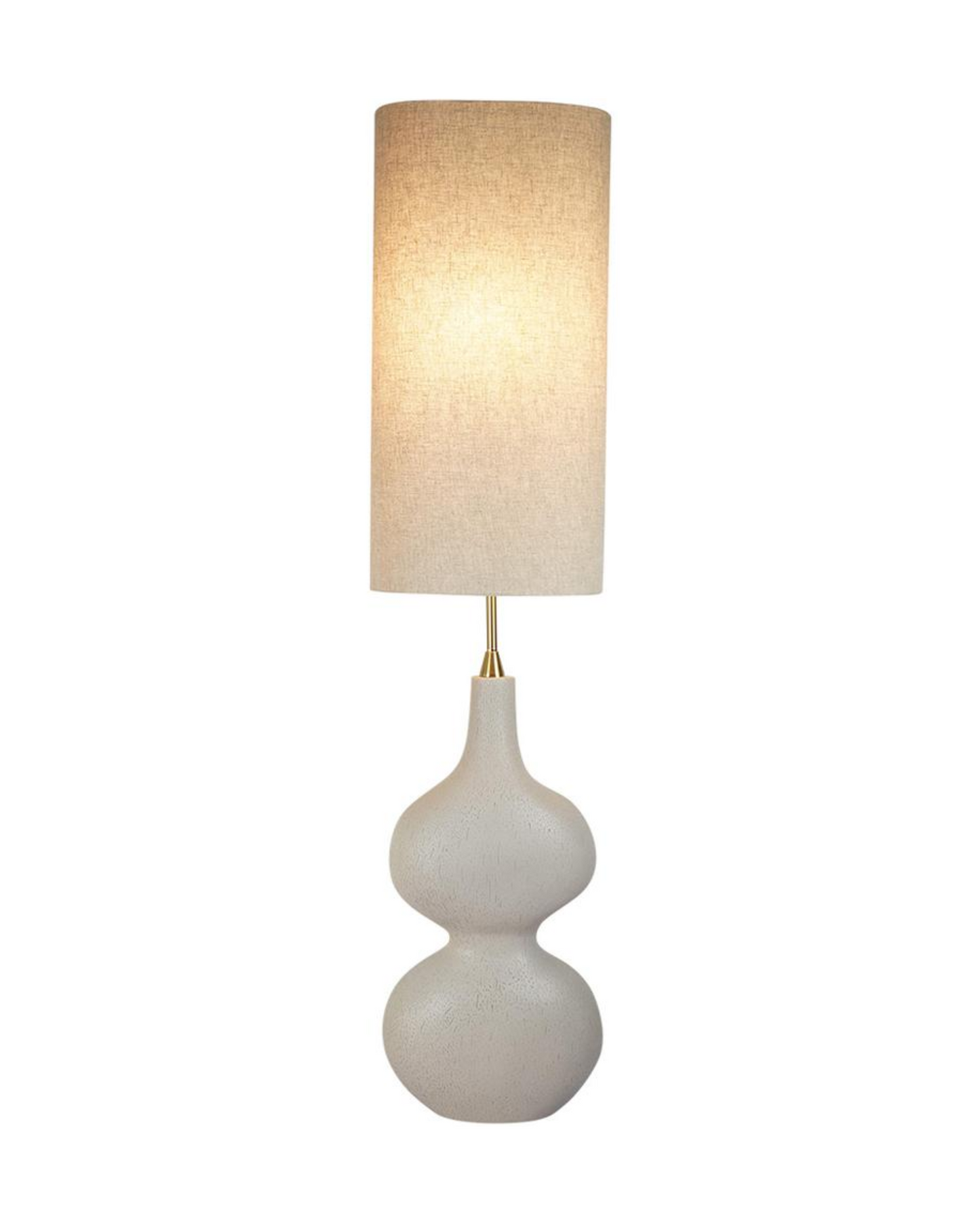 OPJET | Vloerlamp Organic beige - brandend | Conceptstore Sisalla