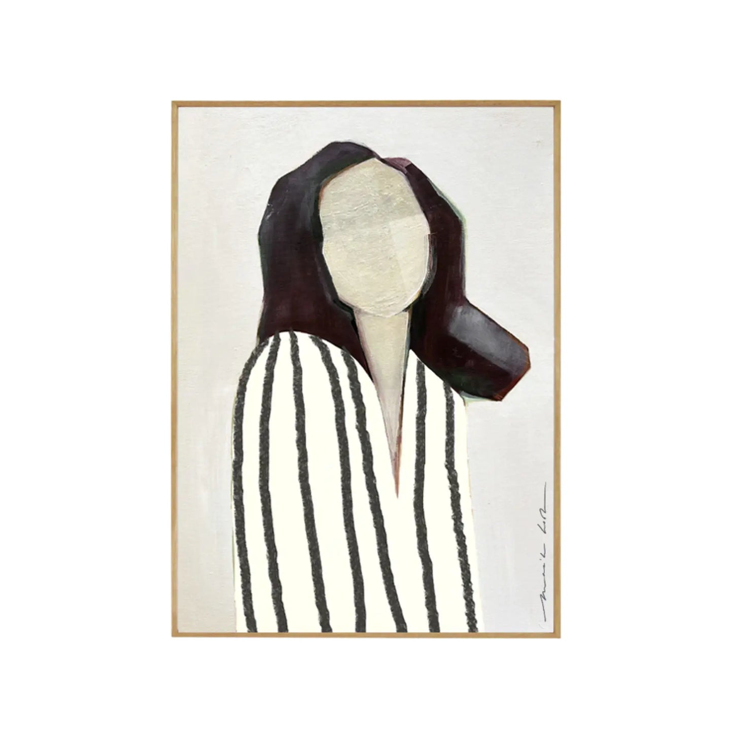My Deer Art Shop | Poster met abstracte vrouw in een afmeting van 30 x 40 cm | Conceptstore Sisalla