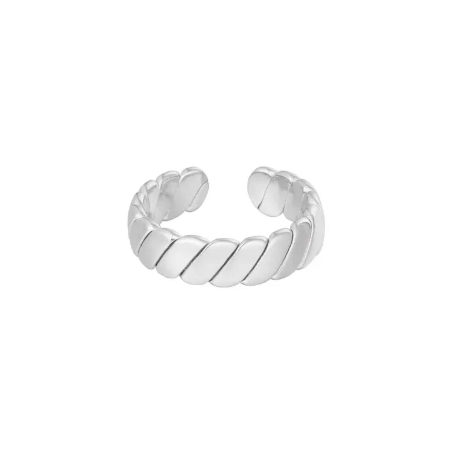 Yehwang | Ring Belle van zilver stainless steel | Conceptstore Sisalla