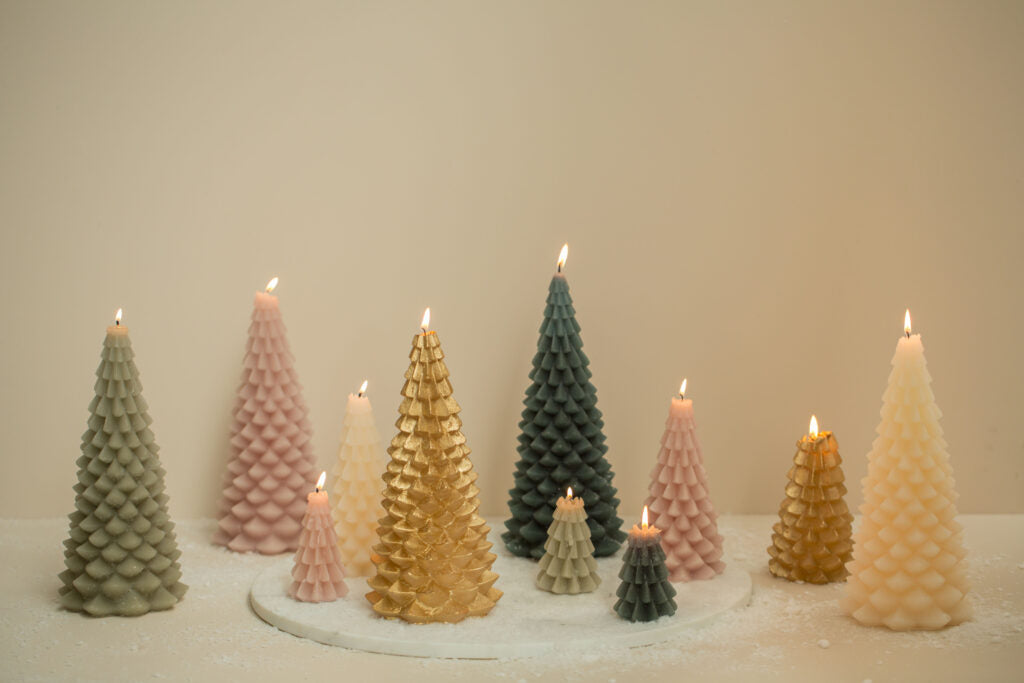 Rustik Lys | Kerstboomkaarsen in diverse kleuren en afmetingen | Conceptstore Sisalla