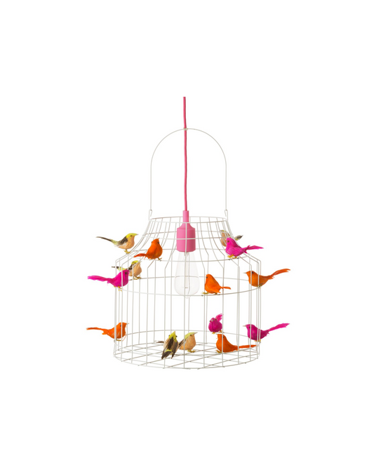 Hanglamp met vogeltjes | Ø 35 cm | Neon