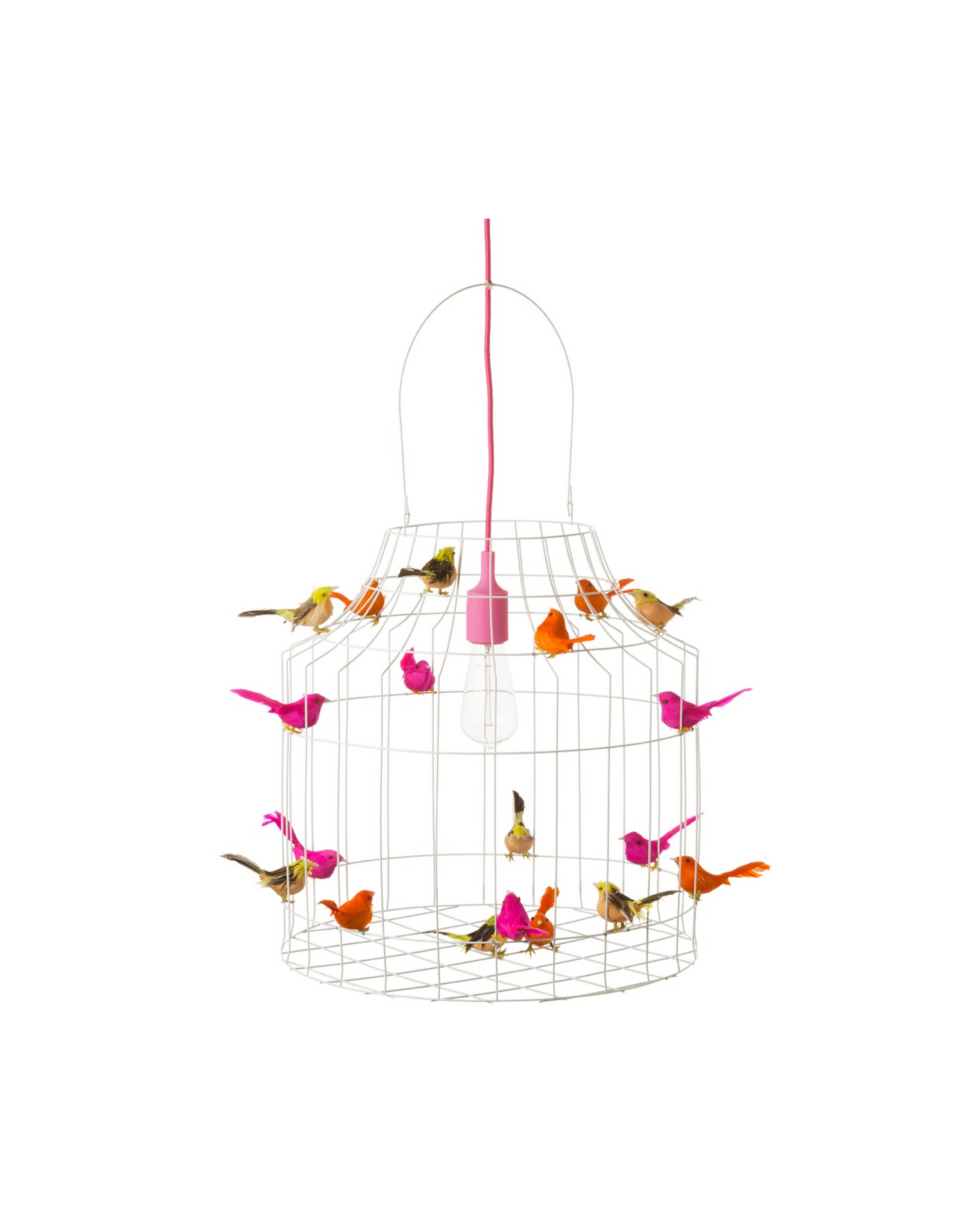 Hanglamp met vogeltjes | Ø 45 cm | Neon