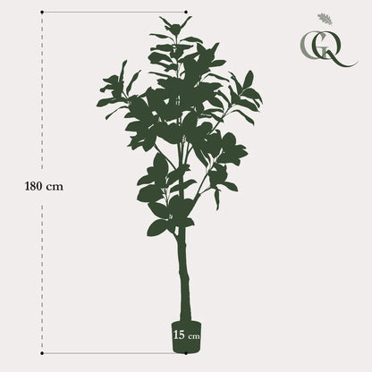 Kunstplant | Magnolia Grandiflora | 180 cm