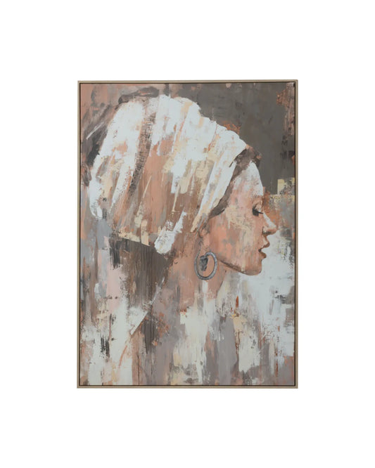 Canvas in baklijst Savana | 100 x 140 cm | Multicolour