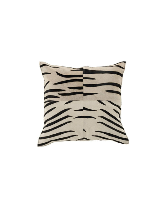 Sierkussen Zebra | 45 x 45 cm | Zwart & wit