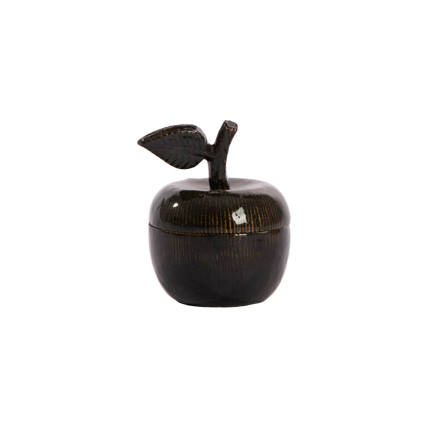 Deco box appel | 8 x 10 cm | Donker brons