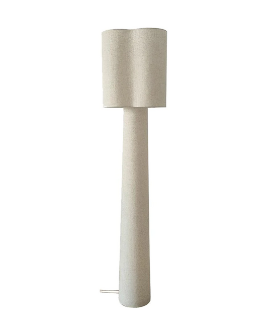 OPJET | Vloerlamp Osmosis van naturel stof - 160 cm | Conceptstore Sisalla