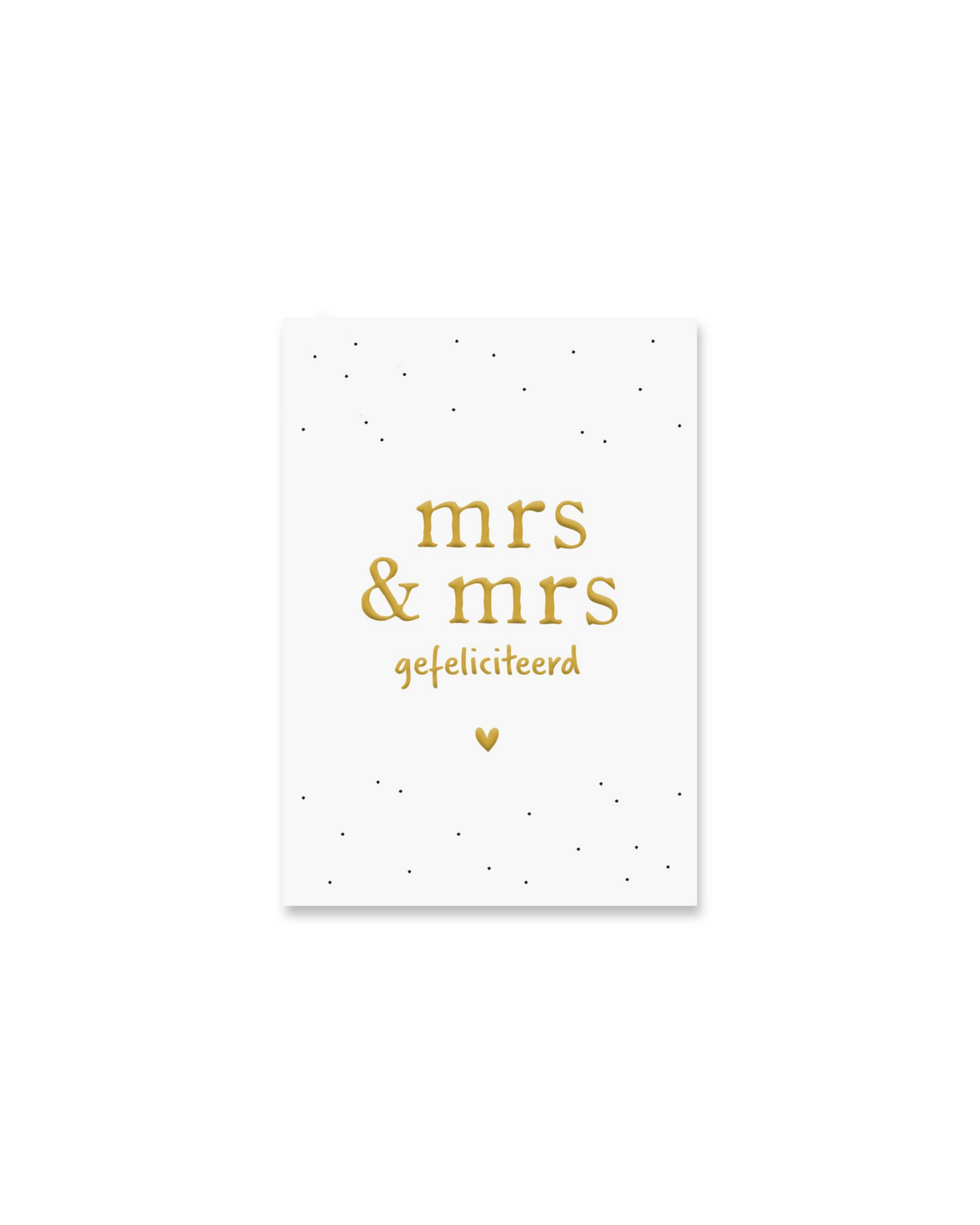 Enkele kaart | Mrs & Mrs