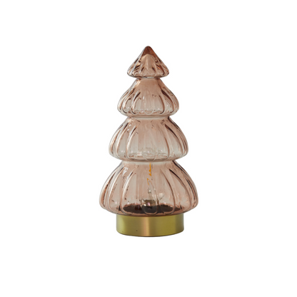 Tafellamp kerstboom | Perzik