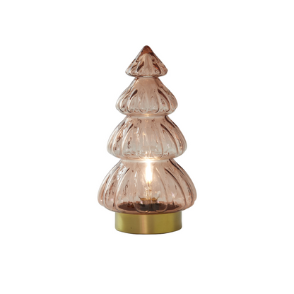 Tafellamp kerstboom | Perzik